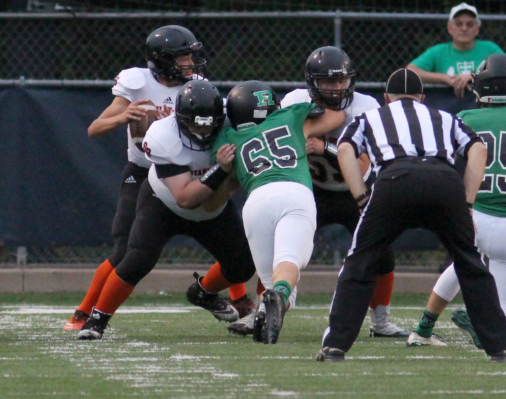 Stanley-Boyd football at Eau Claire Regis 9-5-19